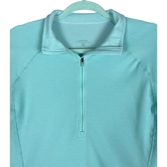 Patagonia Capilene Performance Baselayer Top Teal Women’s XL Winter Skiing Snow - Picture 2 of 9